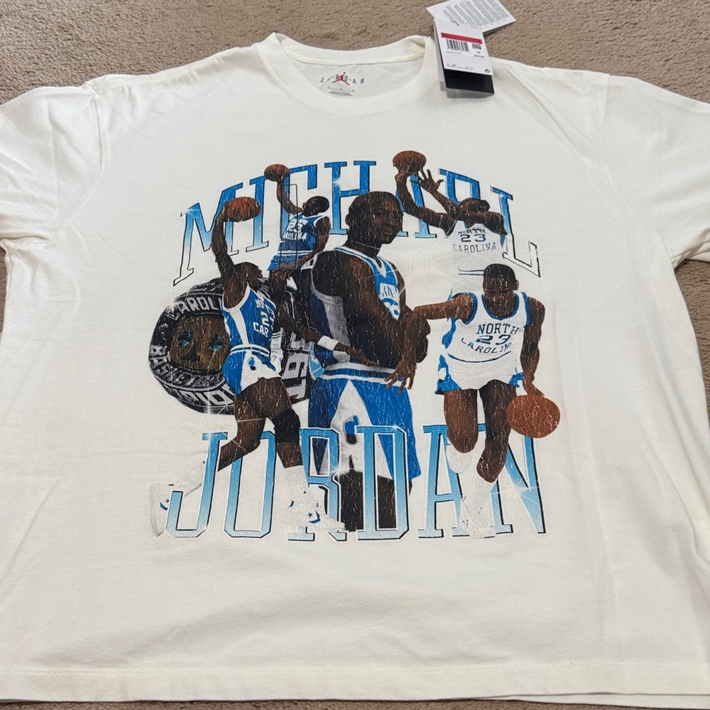 Jordan White North Carolina UNC T-Shirt